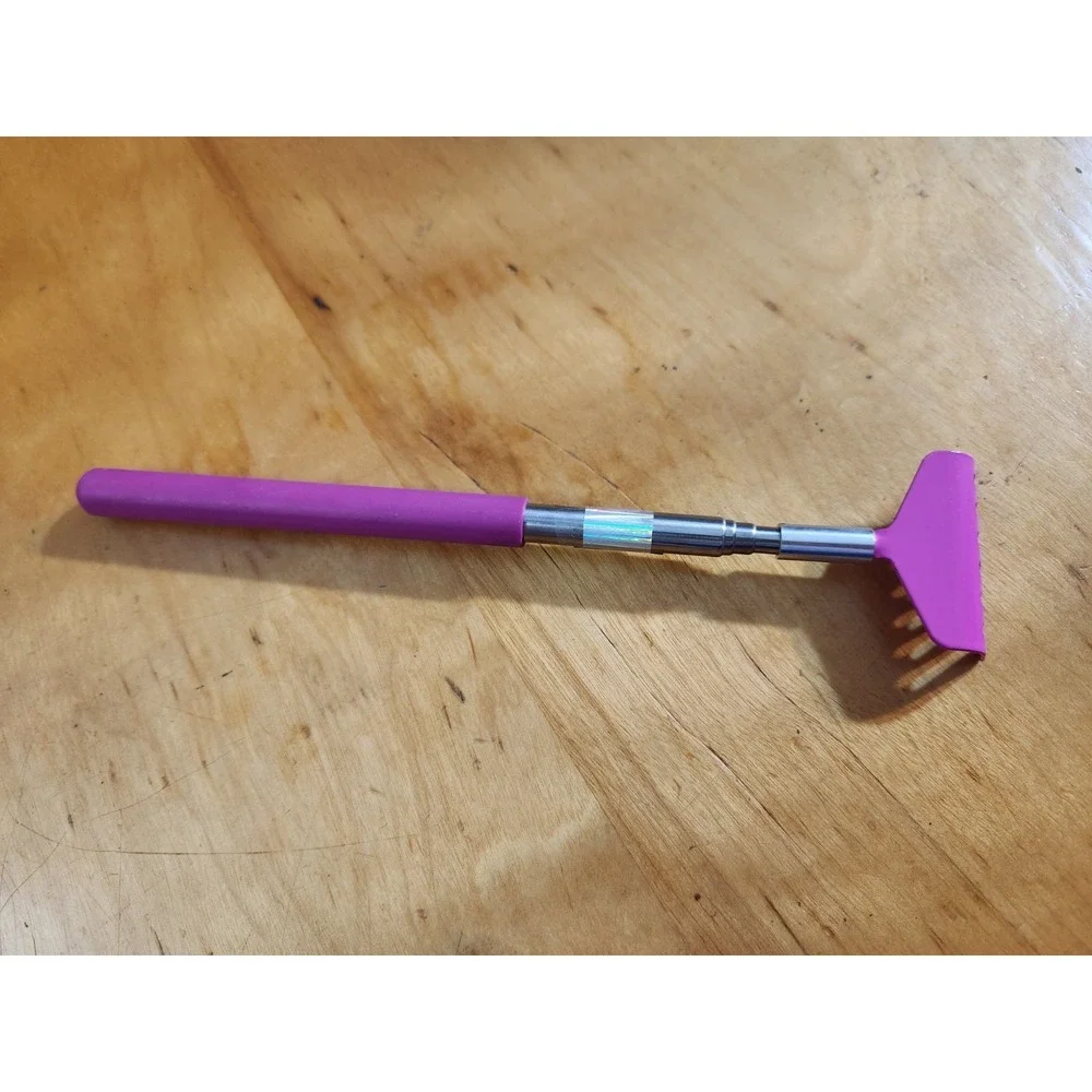 3 Pack Extendable Back Scratcher, Stainless Steel Portable Telescoping‎ Back